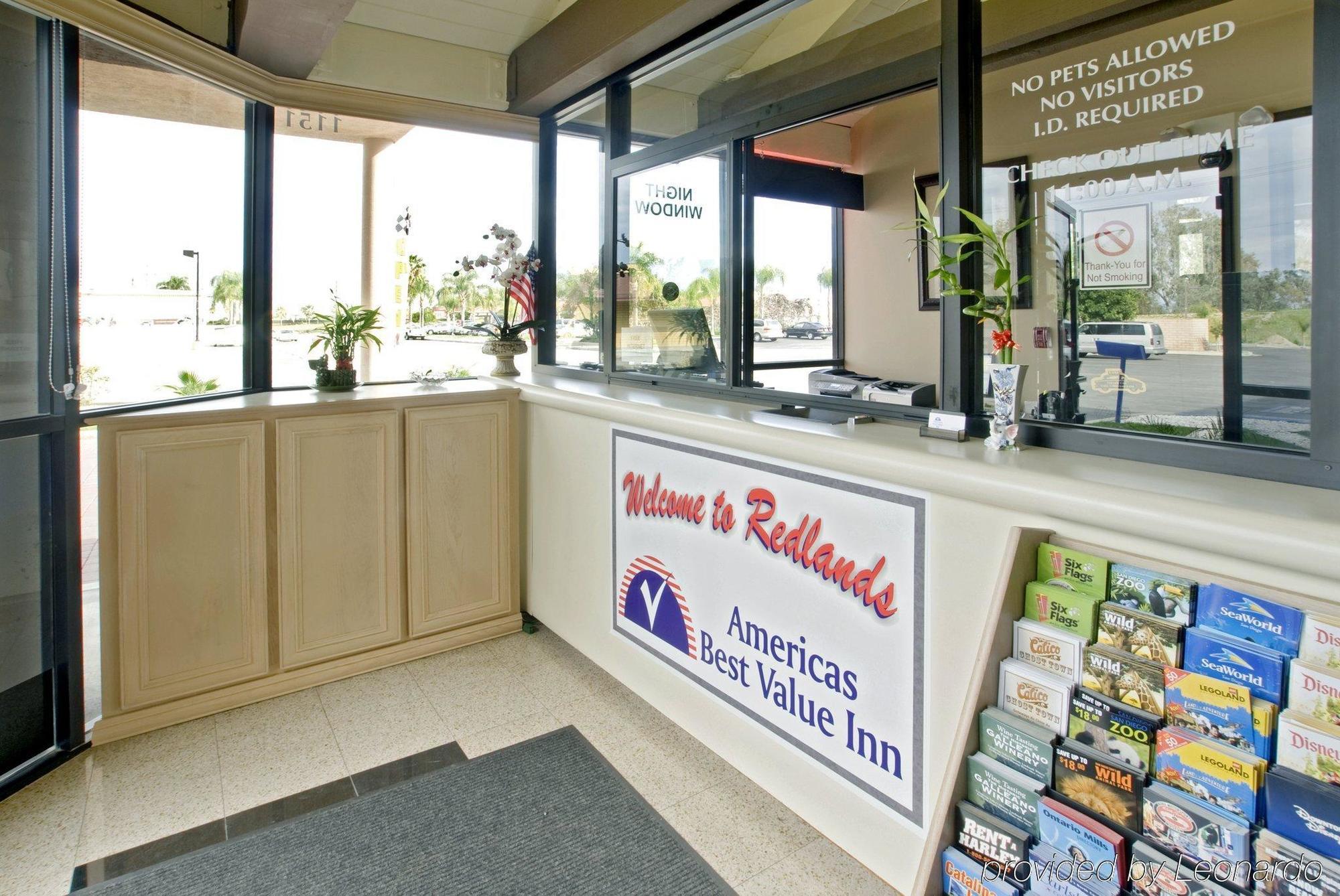Americas Best Value Inn Redlands San Bernardino Inreriör bild